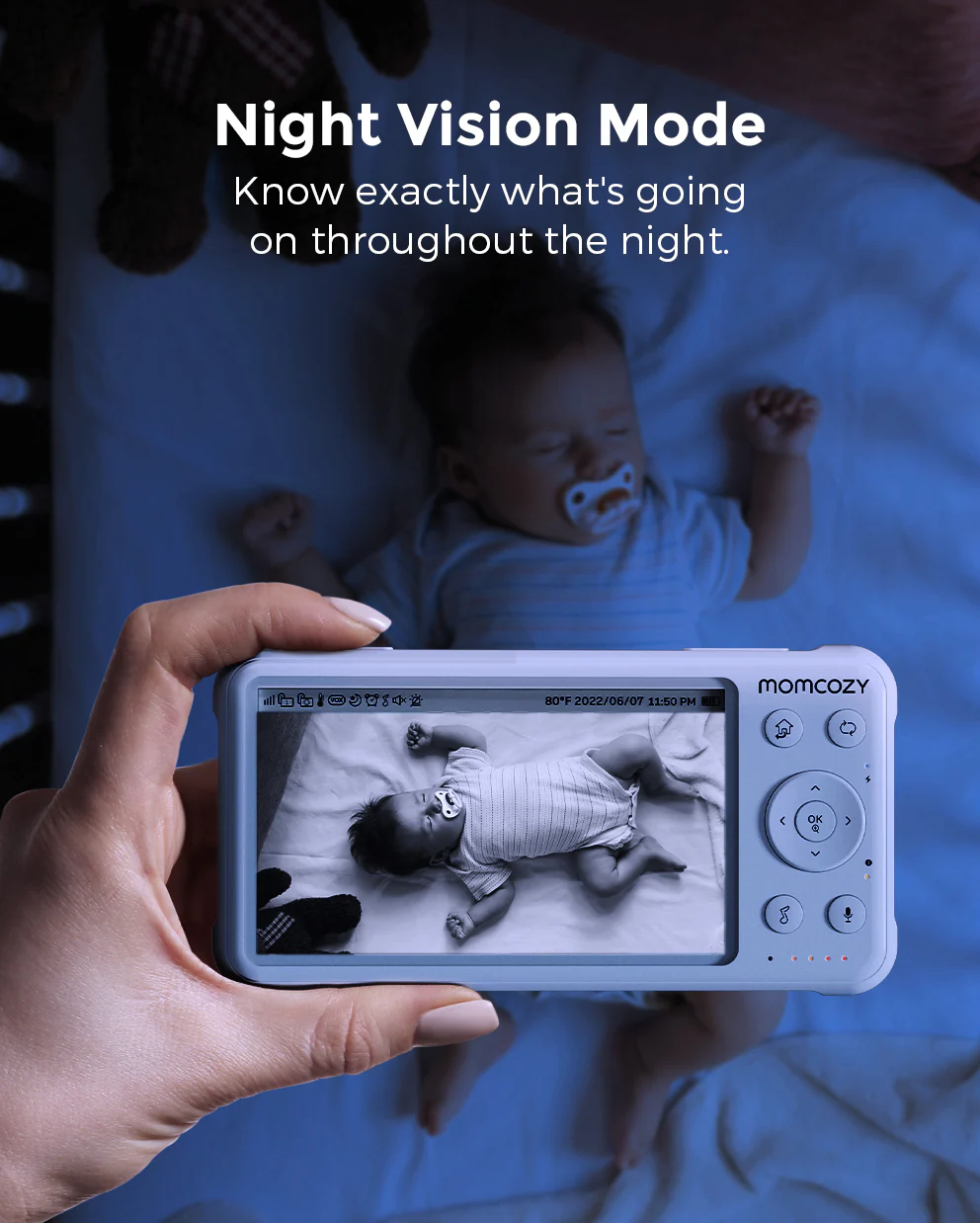 1080p Full HD Camera for Video Baby Monitor BM01 - Image 8