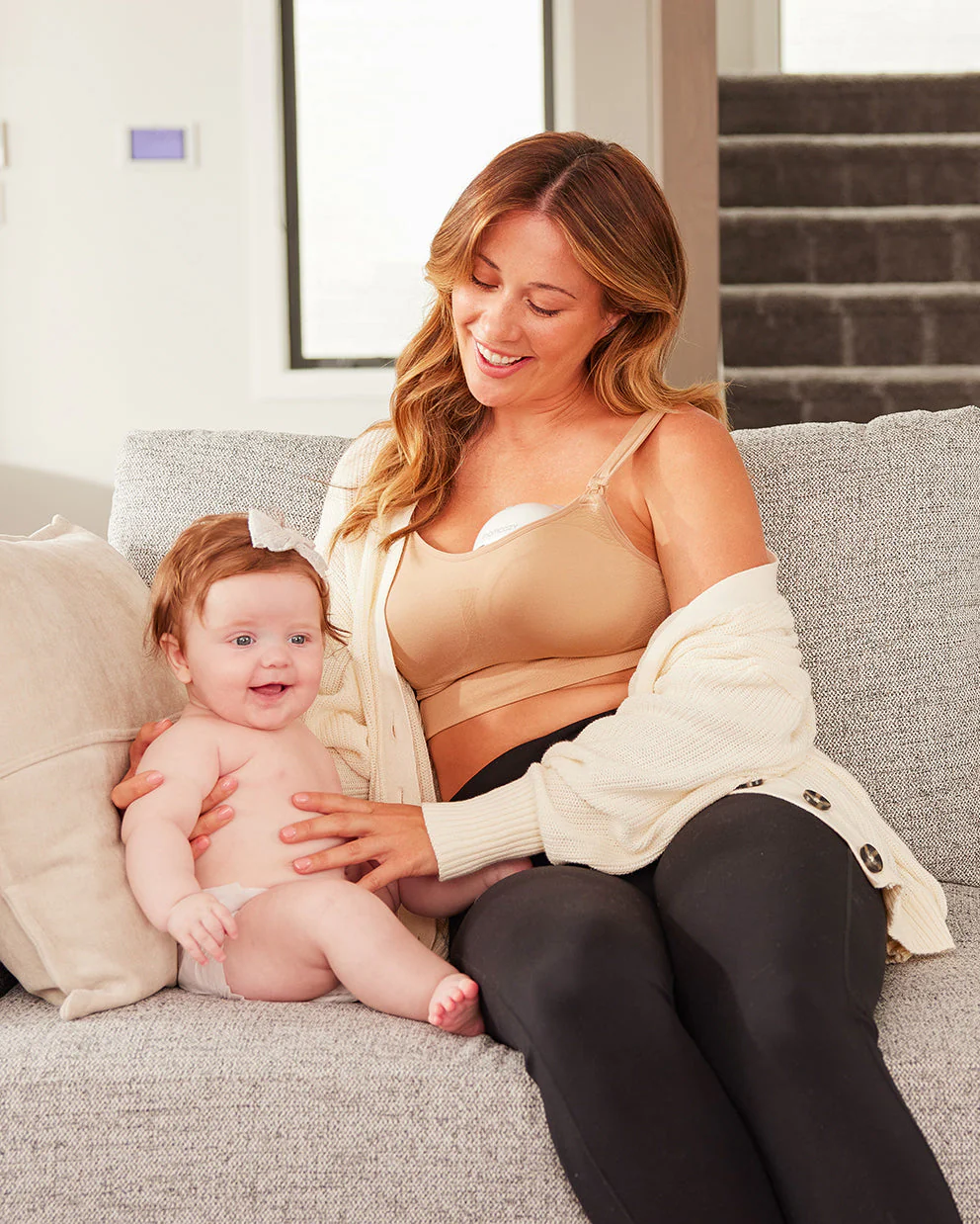 M5 Smart Bra Bundle: Double M5 Smart Breast Pump and Jelly Strip Bra(YN46) - Image 8