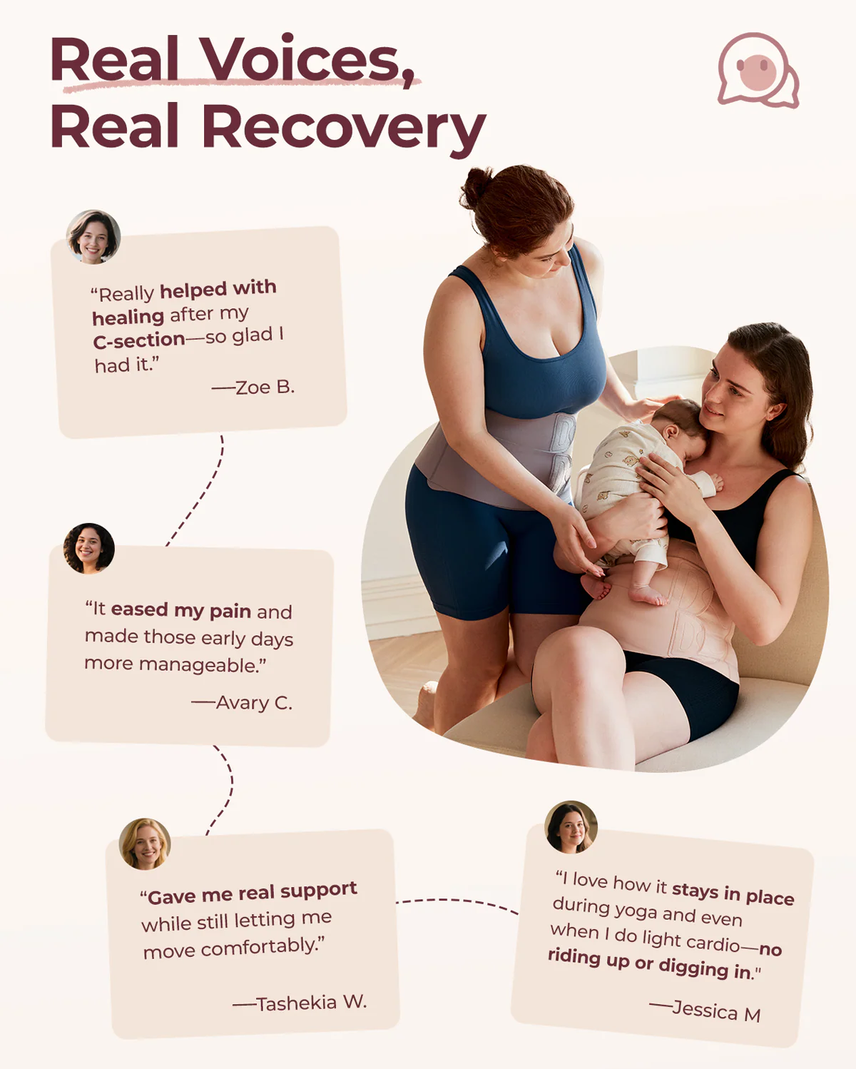 Momcozy Ergowrap™ Postpartum Belly Wrap - Image 39